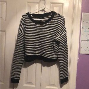 Sweater crop top